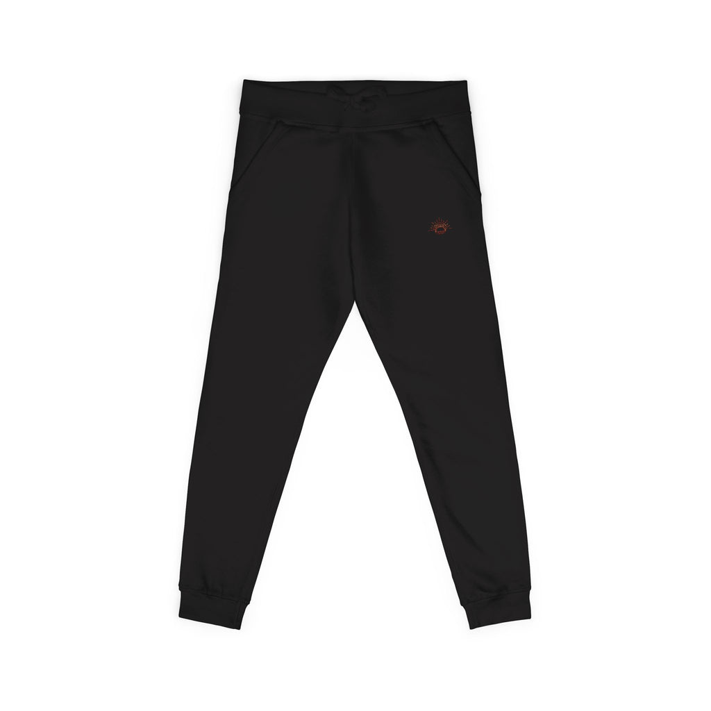 100% Cotton Cozy Fleece Sweatpants — Minimal Small Chest Stitch Printify