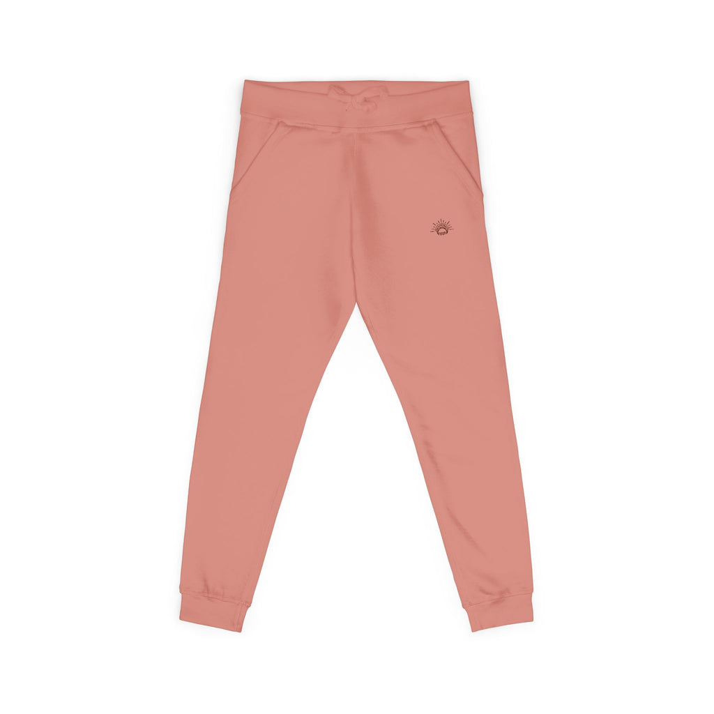 100% Cotton Cozy Fleece Sweatpants — Minimal Small Chest Stitch Printify