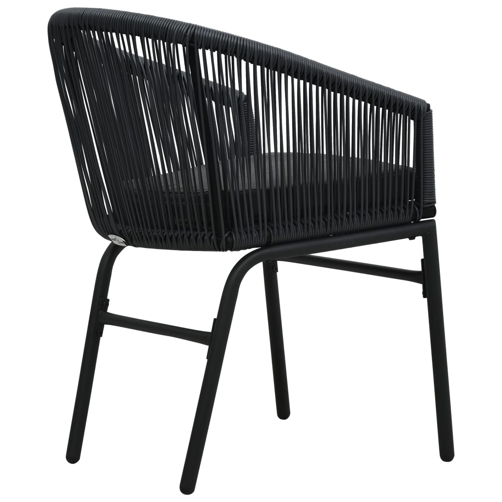 Garden Chairs 2 pcs. PE Rattan   Garden Chairs 2