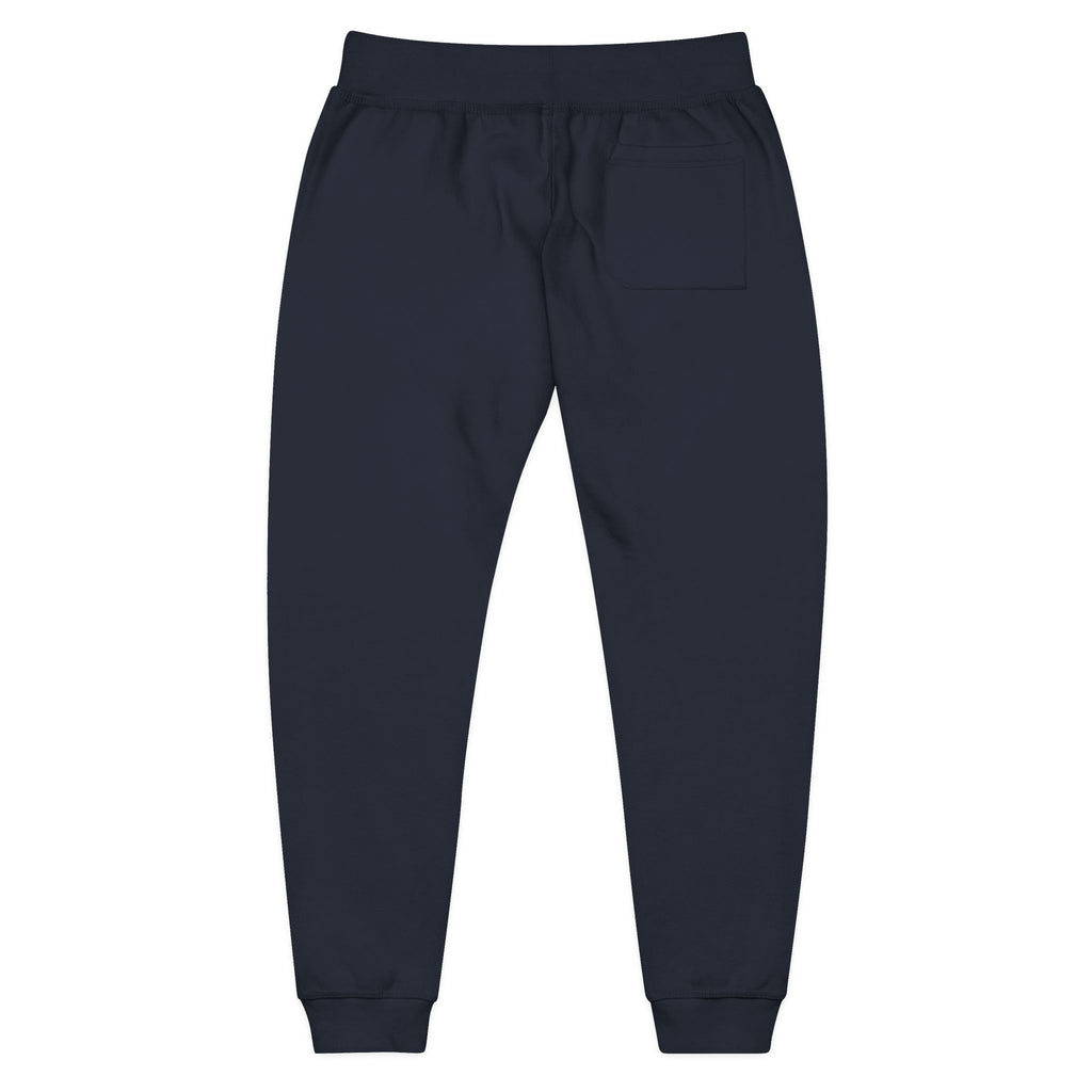 100% Cotton Cozy Fleece Sweatpants — Minimal Small Chest Stitch Printify