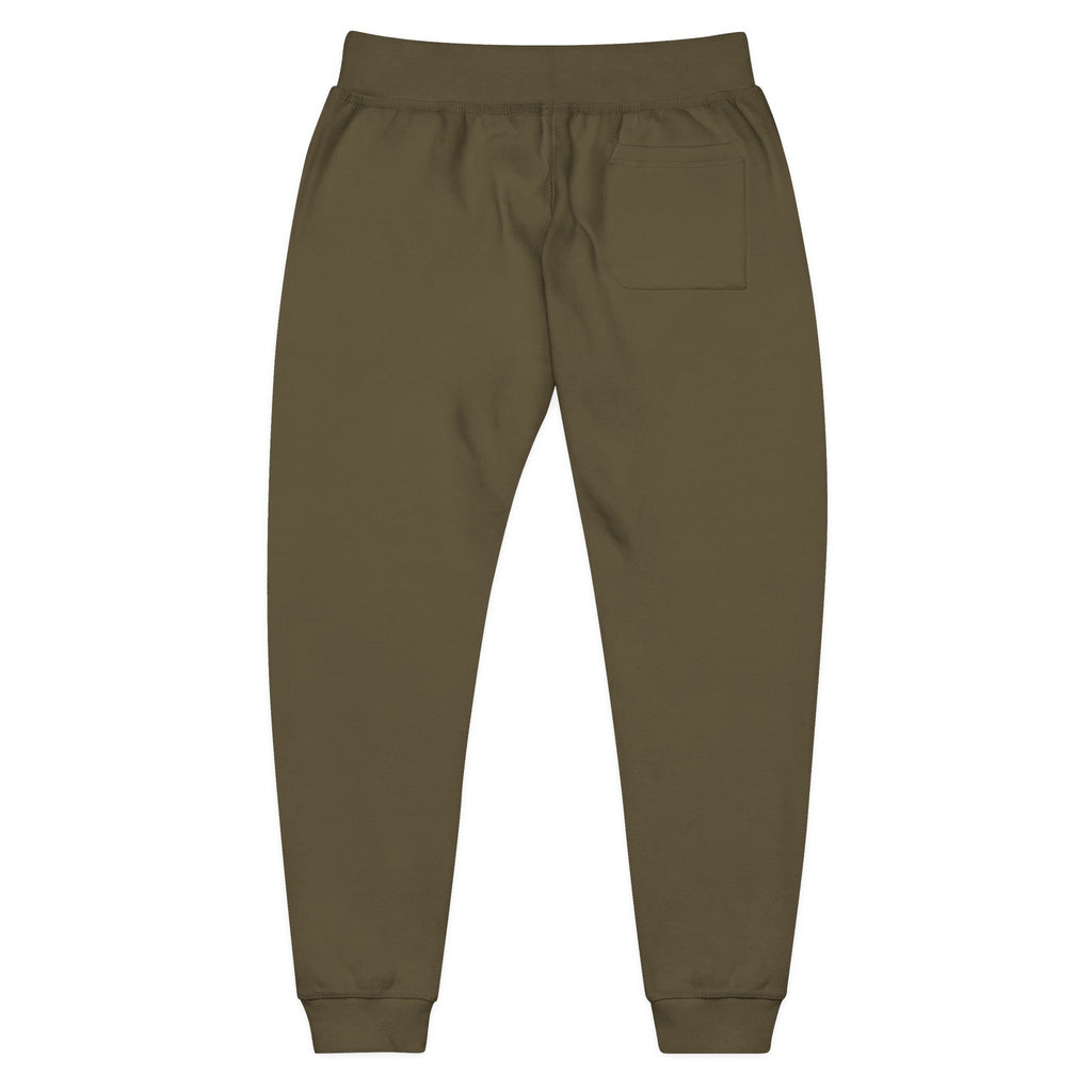 100% Cotton Cozy Fleece Sweatpants — Minimal Small Chest Stitch Printify
