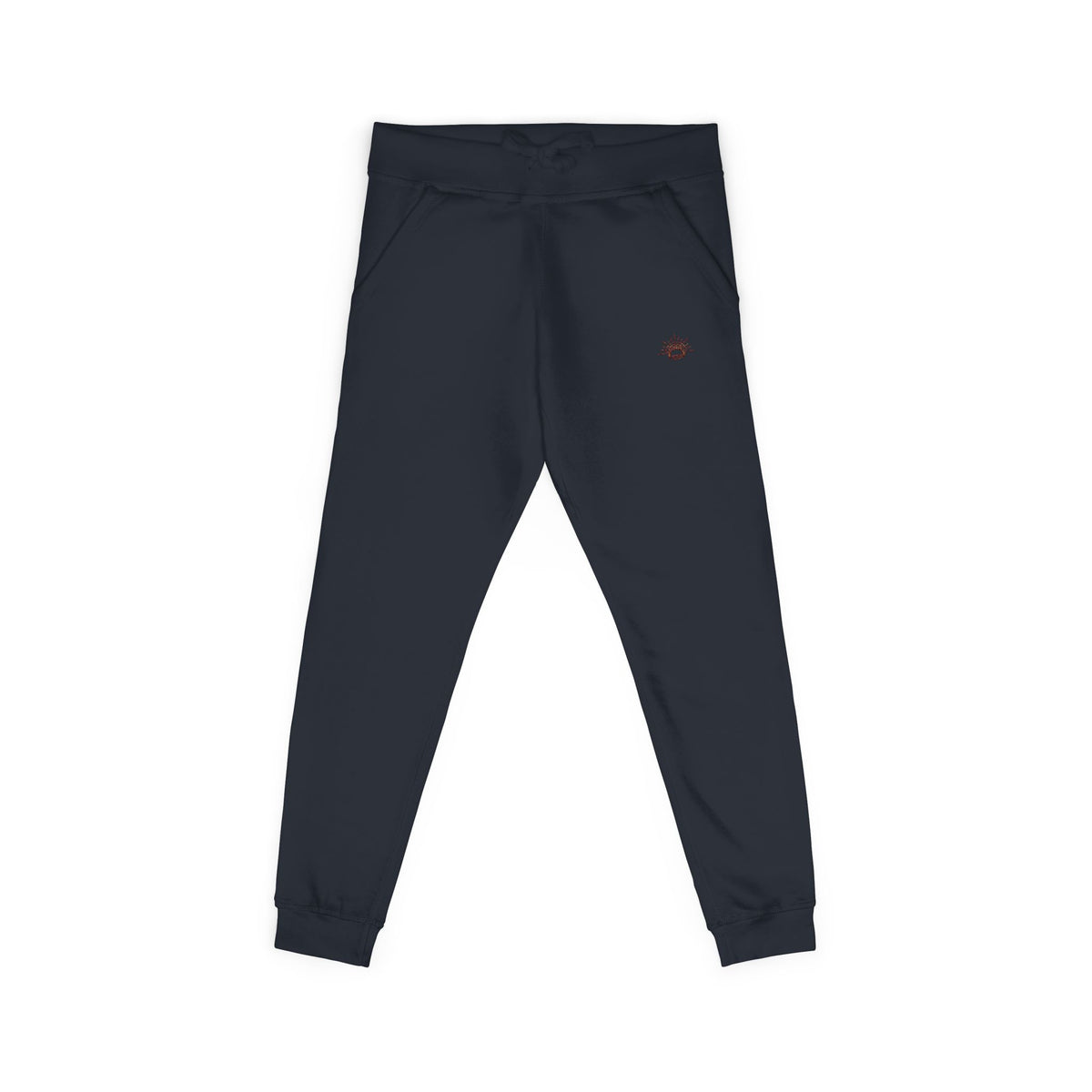 100% Cotton Cozy Fleece Sweatpants — Minimal Small Chest Stitch Printify