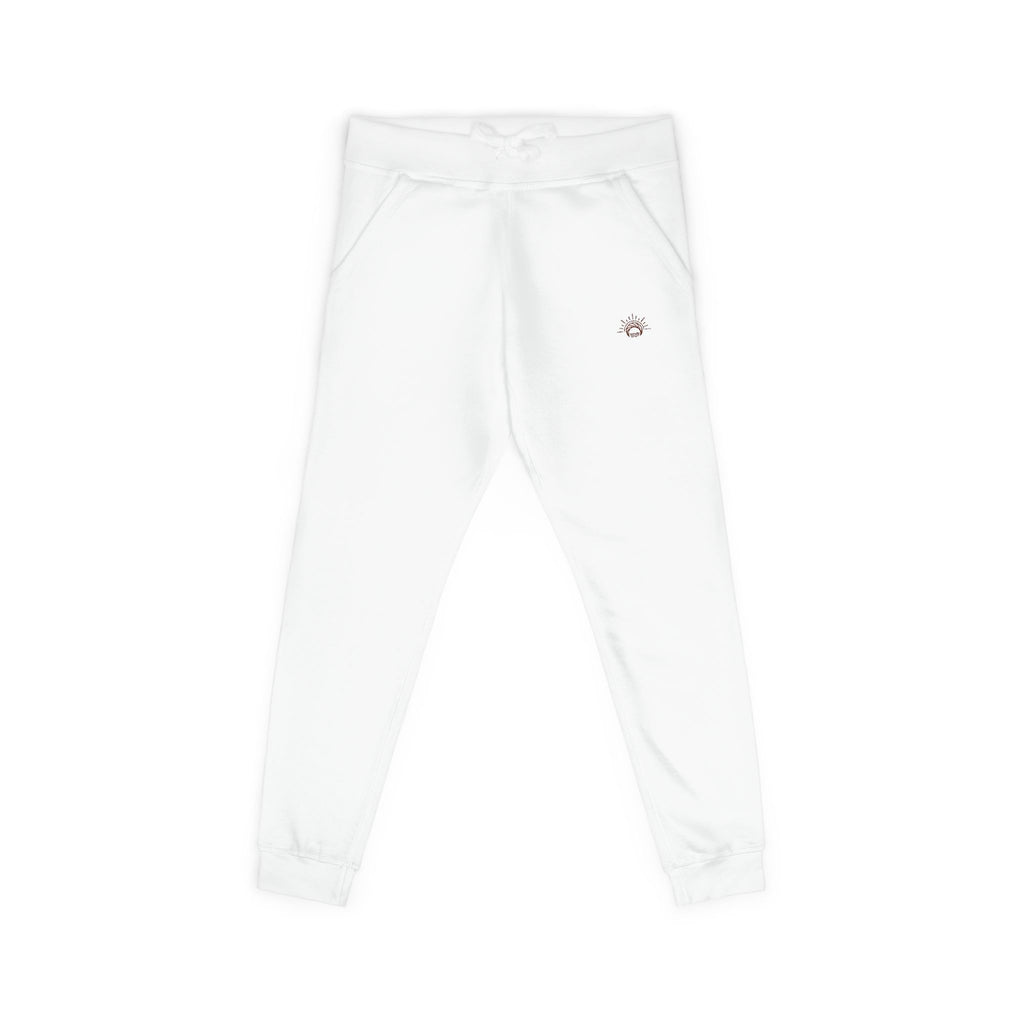 100% Cotton Cozy Fleece Sweatpants — Minimal Small Chest Stitch Printify