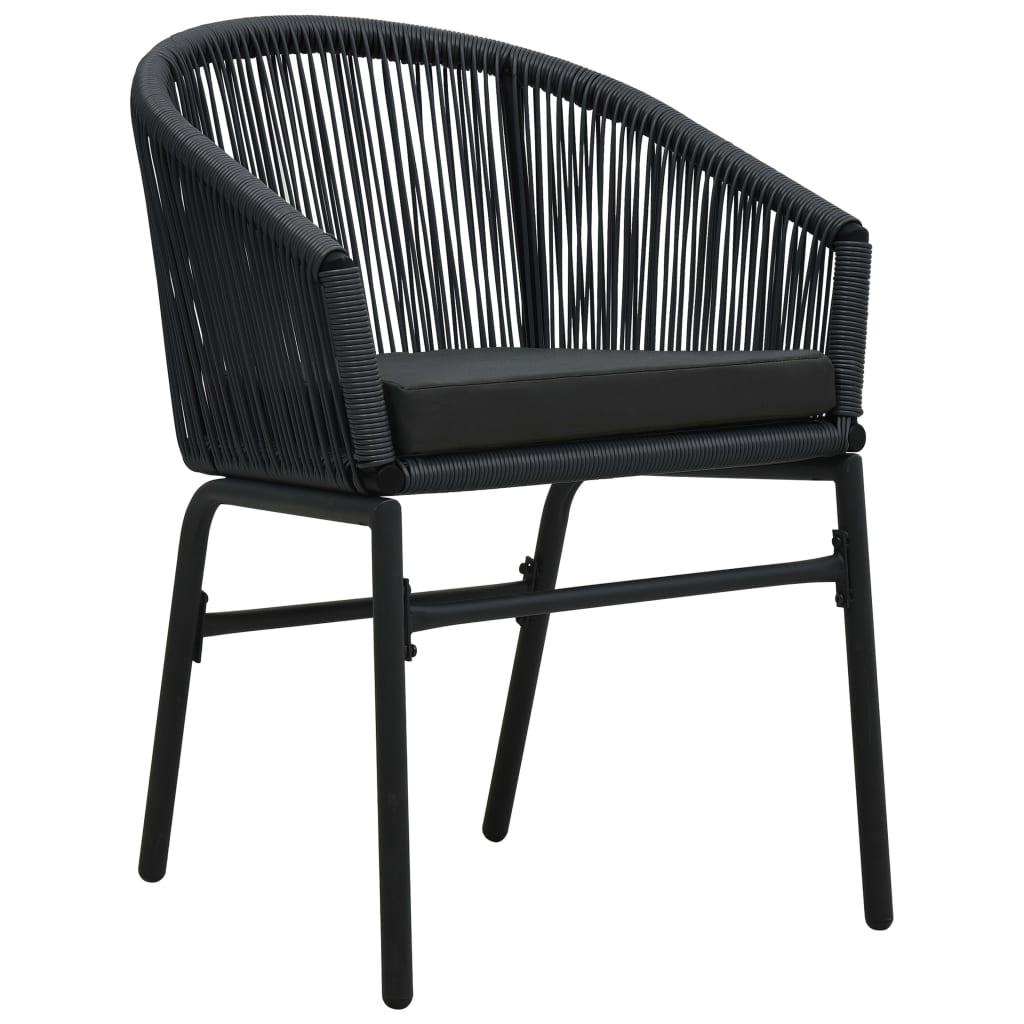 Garden Chairs 2 pcs. PE Rattan   Garden Chairs 2