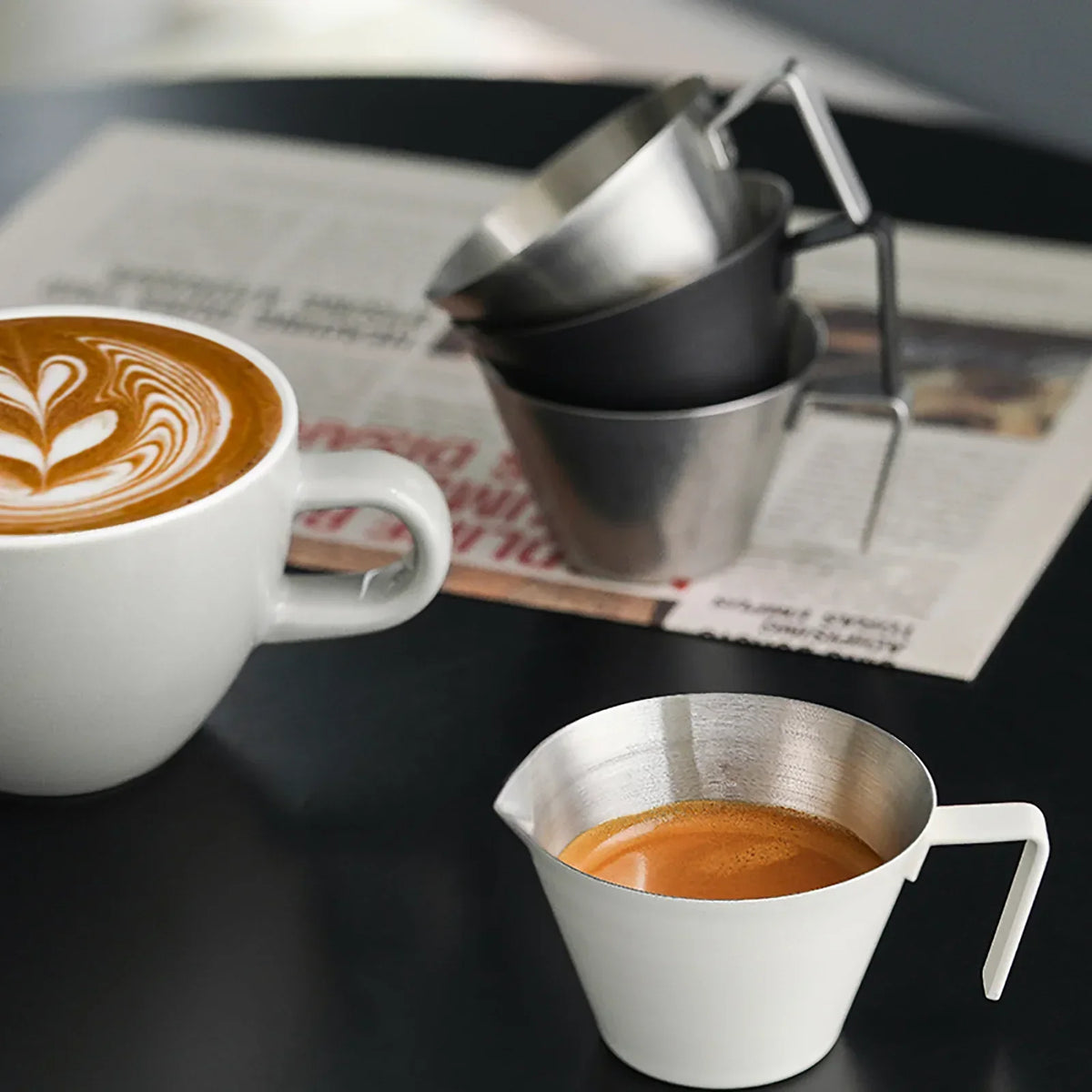MHW-3BOMBER Espresso Measuring Cup Single Spout Main Concept Avenue