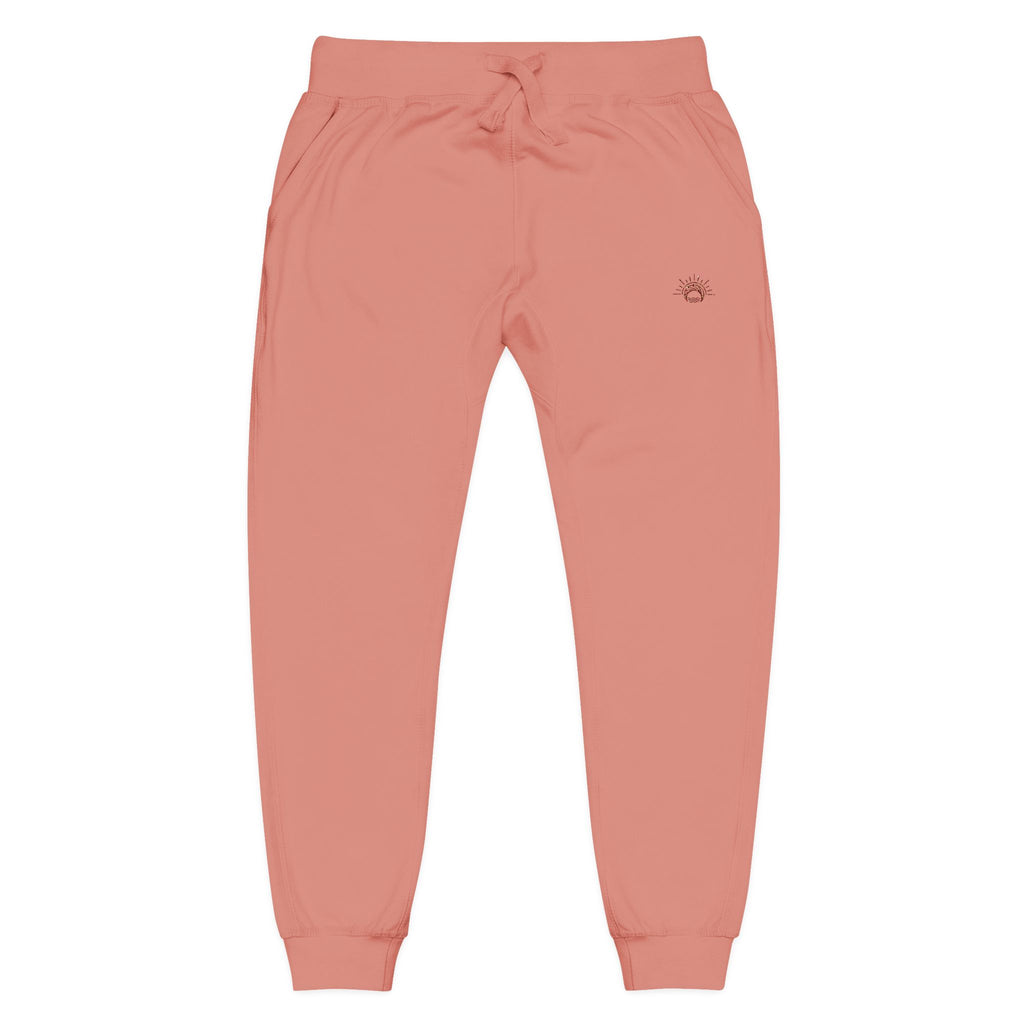 100% Cotton Cozy Fleece Sweatpants — Minimal Small Chest Stitch Printify