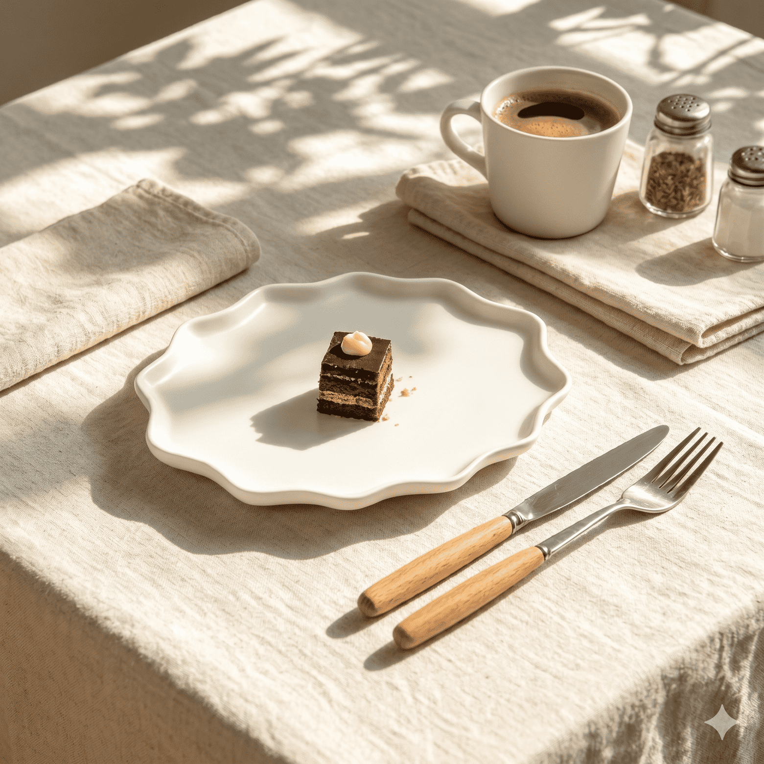 BosilunLife Bring Nature Inside Dinner Plate Recycled Eco-Clay 4-Pcs Set BosilunLife