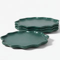 BosilunLife Bring Nature Inside Dinner Plate Recycled Eco-Clay 4-Pcs Set BosilunLife