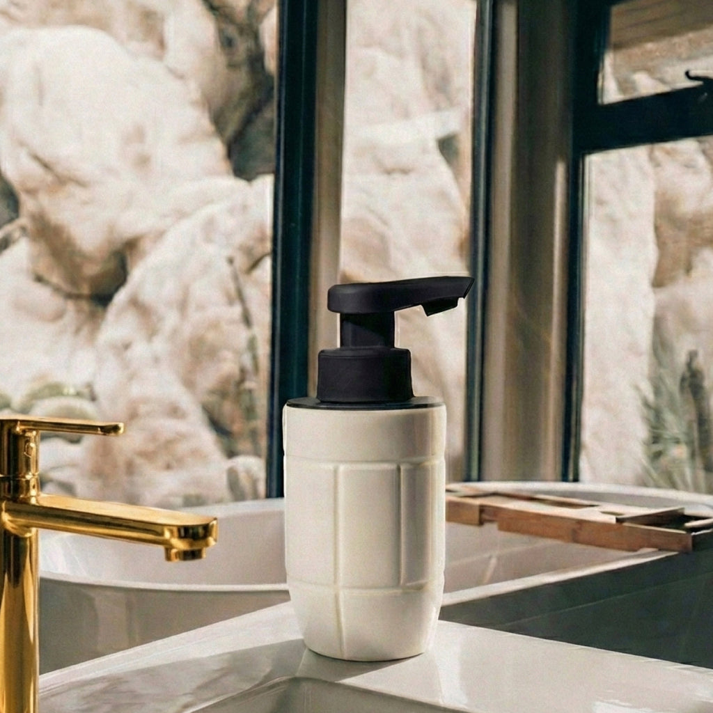 BosilunLife Eco-Brutalism Automatic Foaming Soap Dispenser Recycled Eco-Clay BosilunLife