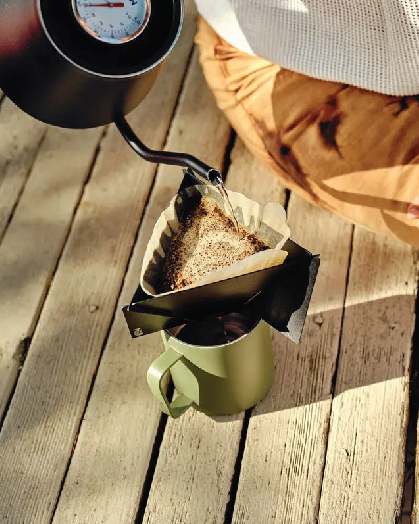 MiiR Pourigami Stainless Steel Camping Coffee Filter Main Concept Avenue