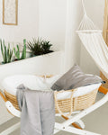 Baby Bamboo Fitted Cot Sheet NakedLab