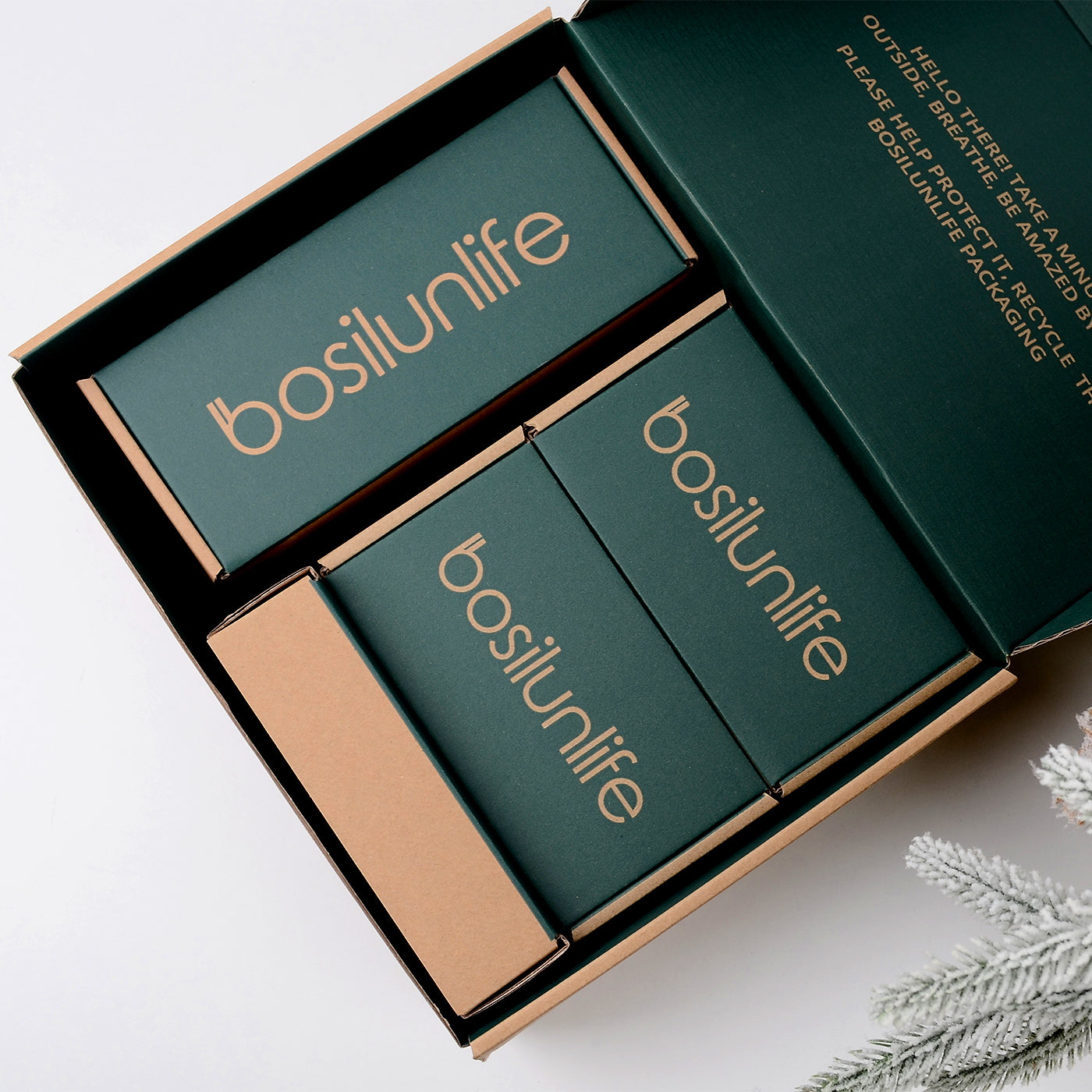 BosilunLife Eco-Brutalism Automatic Foaming Soap Dispenser Recycled Eco-Clay BosilunLife