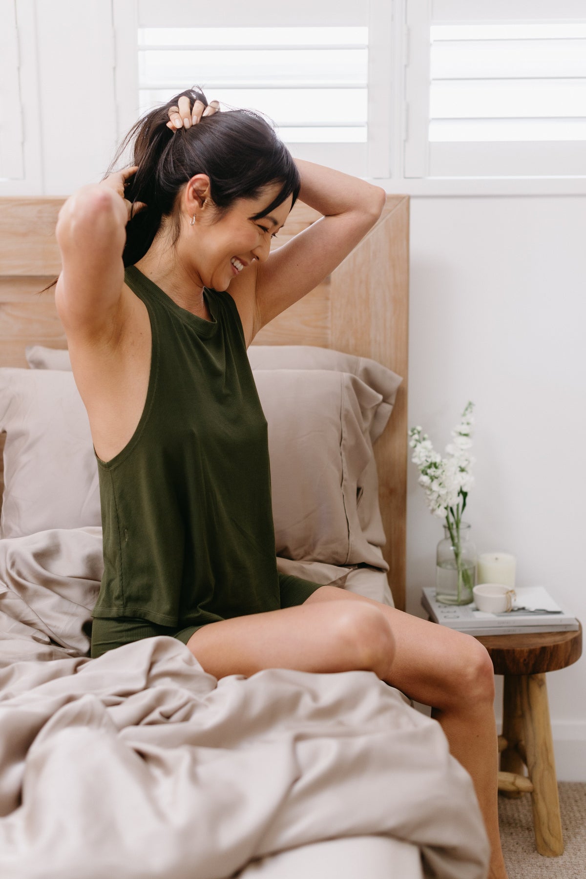 Bamboo Fitted Sheet NakedLab