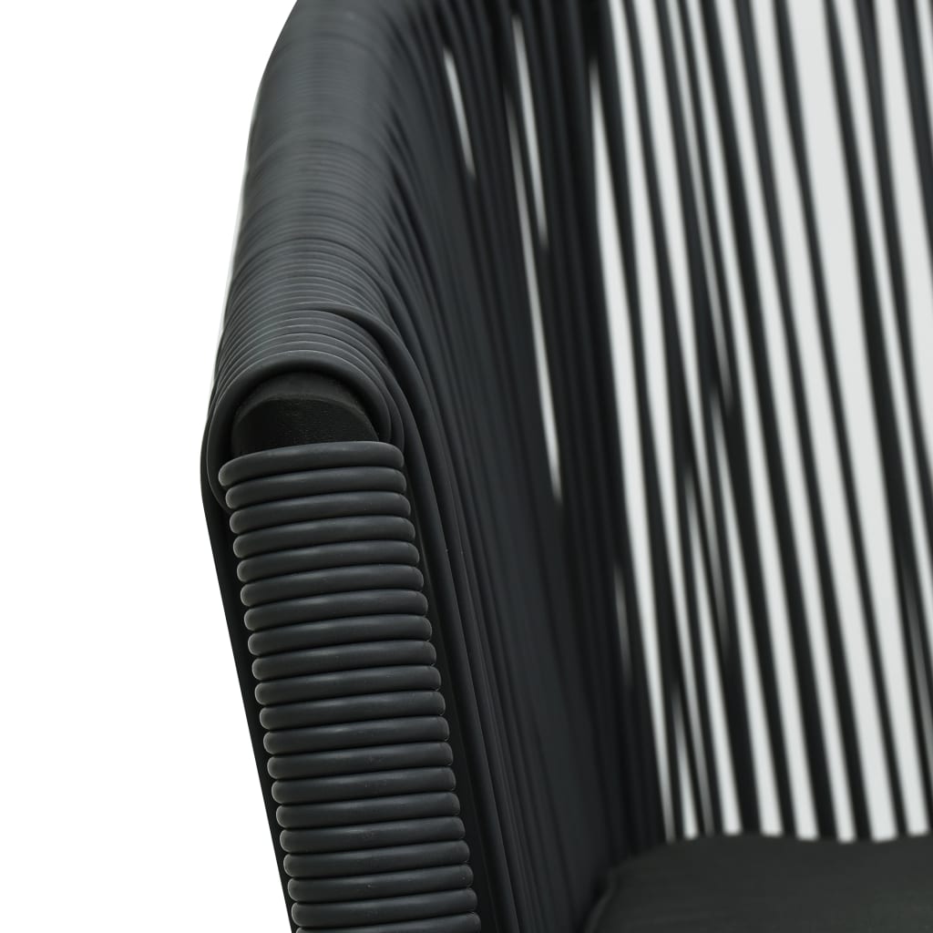 Garden Chairs 2 pcs. PE Rattan   Garden Chairs 2