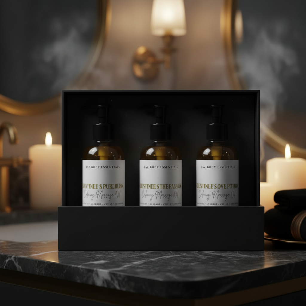 Destinee's Sensual Massage Oil Collection Jaz Body Essentials