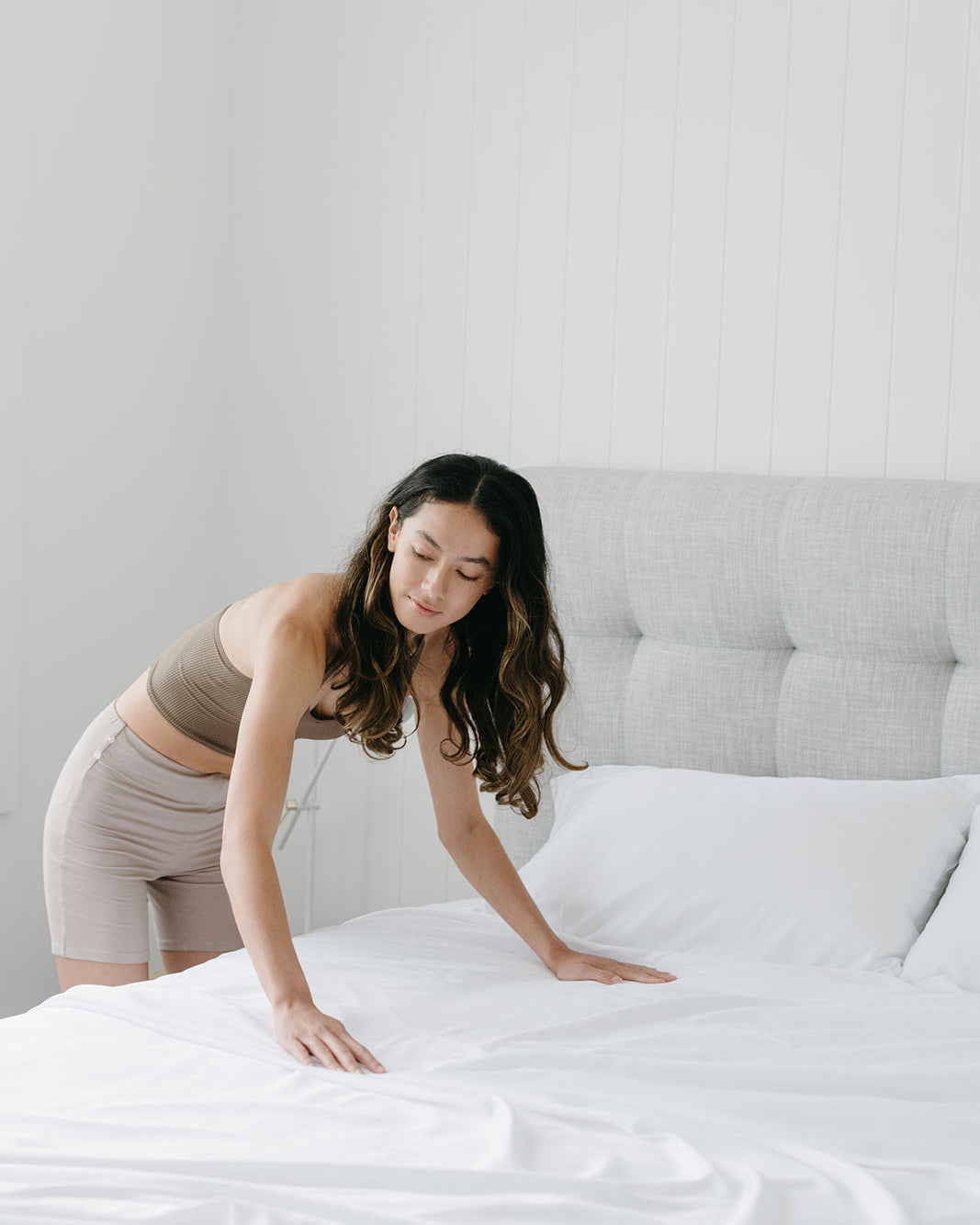 Bamboo Fitted Sheet NakedLab