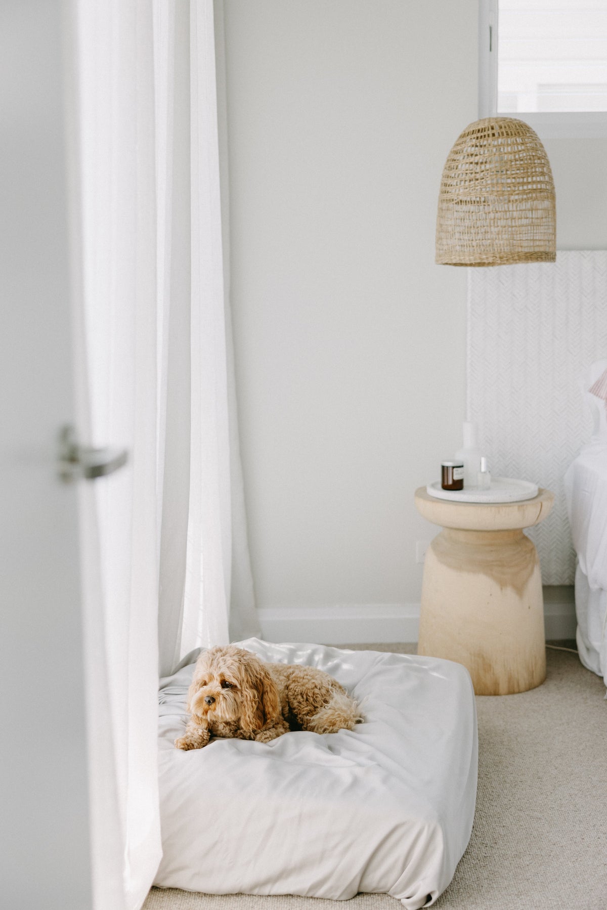 Bamboo Dog Bed Cover NakedLab