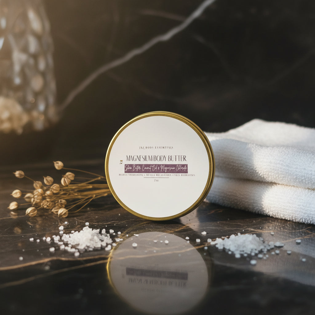 Magnesium Body Butter 12oz Jaz Body Essentials