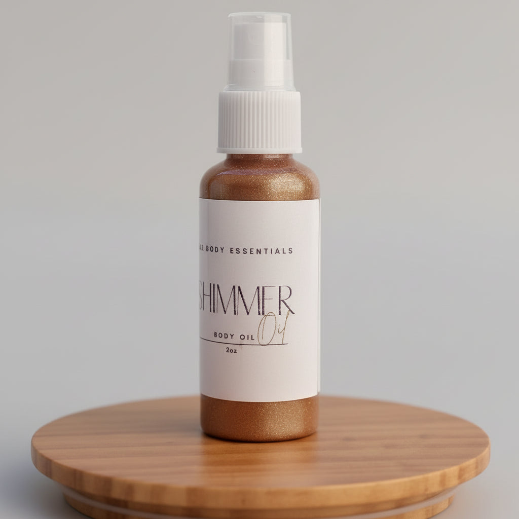 Vitamin E Shimmer Body Oil Jaz Body Essentials