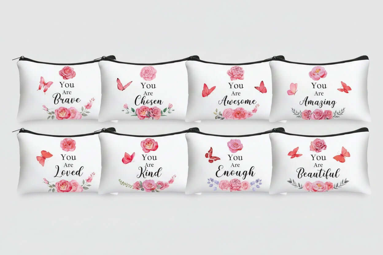 Melanated Women Cosmetic Bag — Afrocentric & Affirmation Styles Jaz Body Essentials