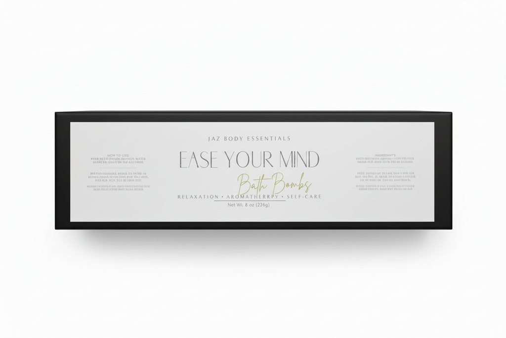 Ease Your Mind Fizzy Bath Bombs Jaz Body Essentials