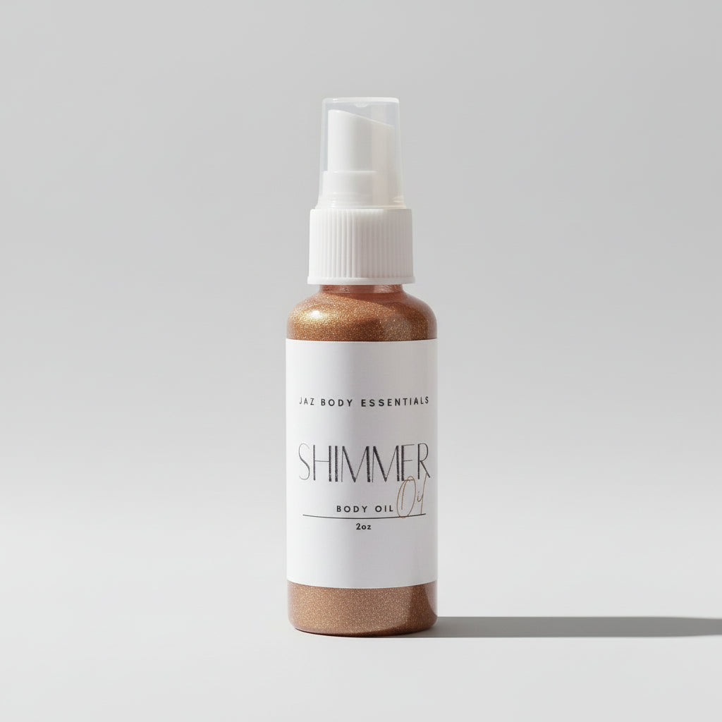 Vitamin E Shimmer Body Oil Jaz Body Essentials