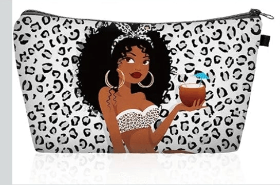 Melanated Women Cosmetic Bag — Afrocentric & Affirmation Styles Jaz Body Essentials